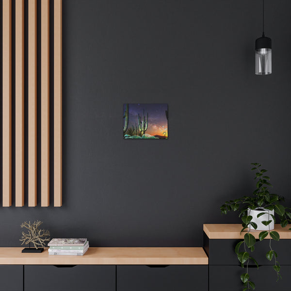 Cactus Glow Canvas Gallery Wraps