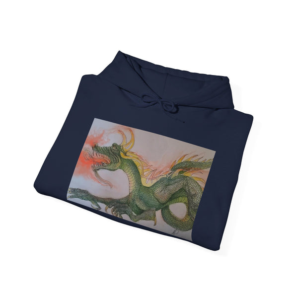 Doodle Dragon Unisex Heavy Blend™ Hooded Sweatshirt