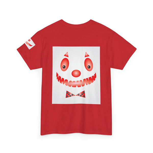 Clown Mask Unisex Heavy Cotton Tee