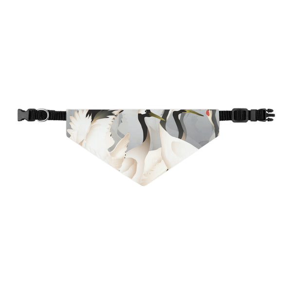 Lucky Cranes Pet Bandana Collar