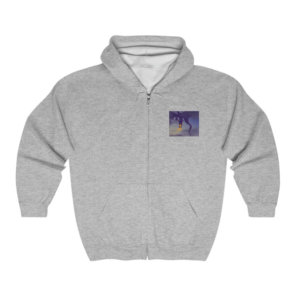 Flying Dragon Unisex Heavy Blend™ Full Zip Hooded Sweatshirt