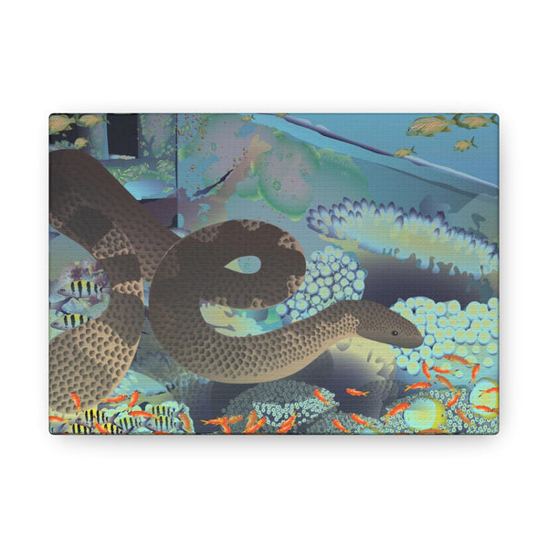 Sea Snake Canvas Gallery Wraps