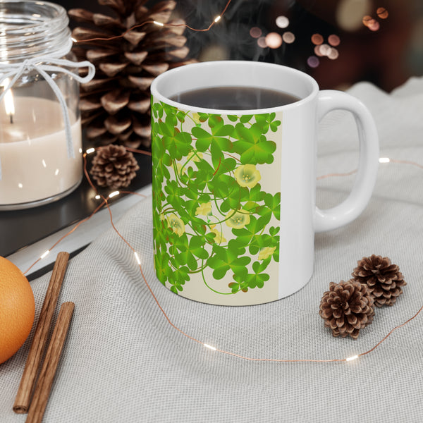 Clover Ceramic Mug 11oz