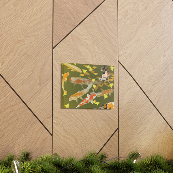Koi Canvas Gallery Wraps