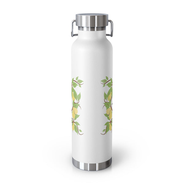 Partridge N Pear Copper Vacuum Insulated Bottle, 22oz