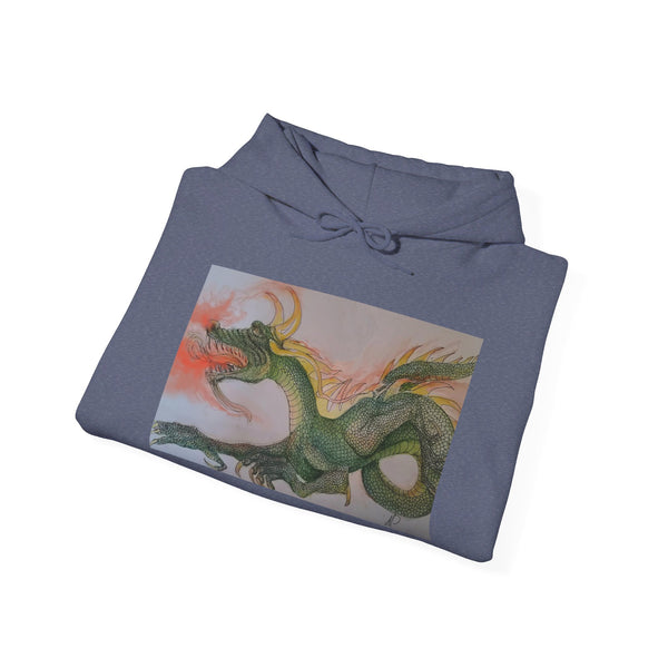 Doodle Dragon Unisex Heavy Blend™ Hooded Sweatshirt