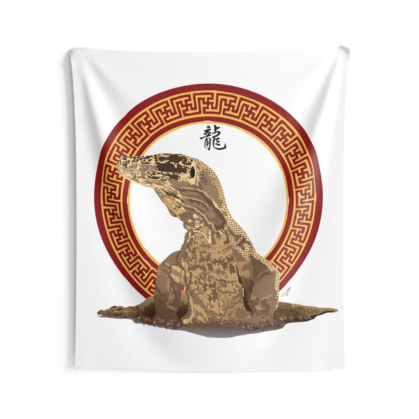 Komodo Dragon Indoor Wall Tapestries