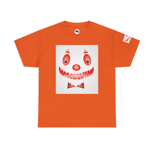 Clown Mask Unisex Heavy Cotton Tee