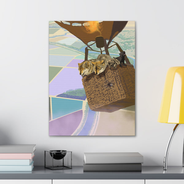 Wolves Adventure  Canvas Gallery Wraps
