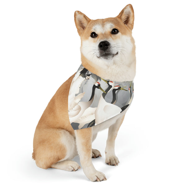 Lucky Cranes Pet Bandana Collar