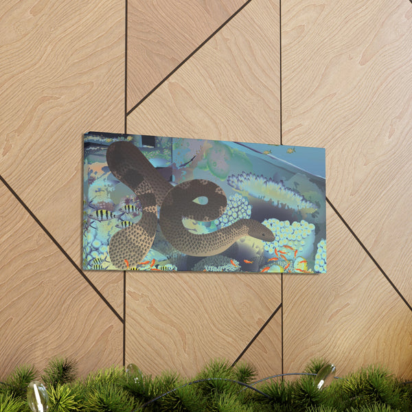 Sea Snake Canvas Gallery Wraps