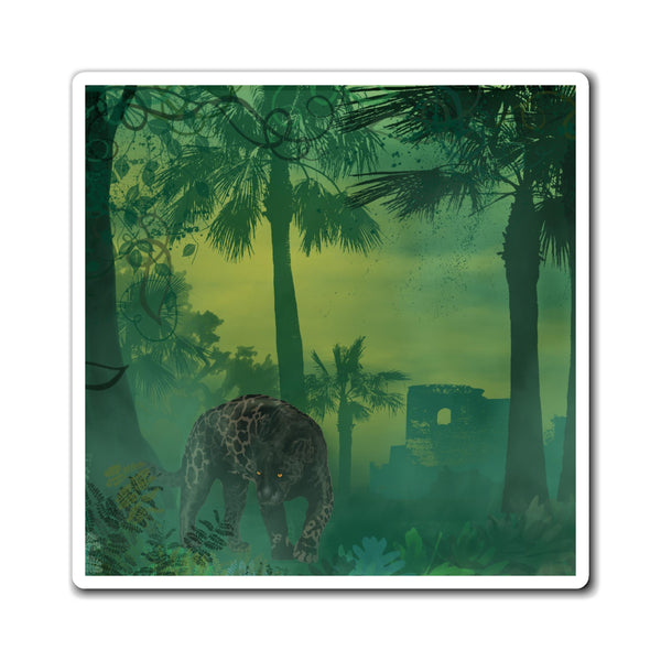 Jungle Panther Magnet