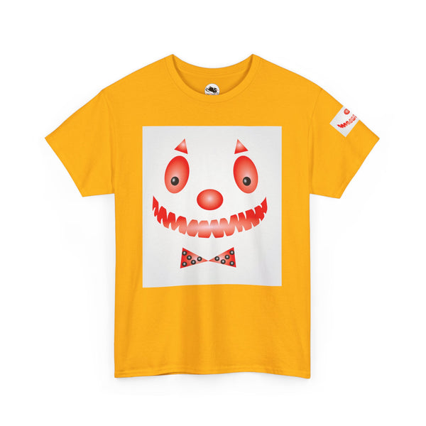 Clown Mask Unisex Heavy Cotton Tee