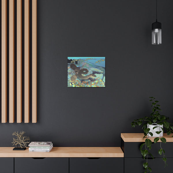 Sea Snake Canvas Gallery Wraps