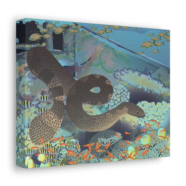Sea Snake Canvas Gallery Wraps