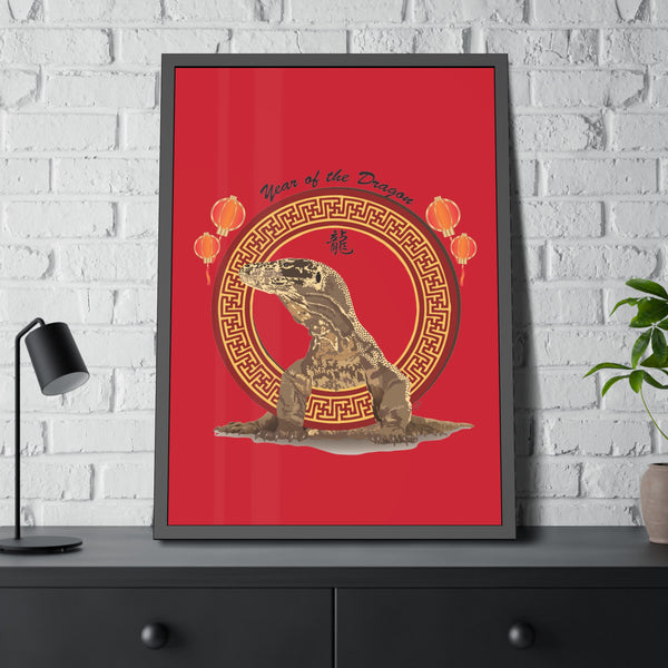 Year of the Dragon Framed Paper Posters