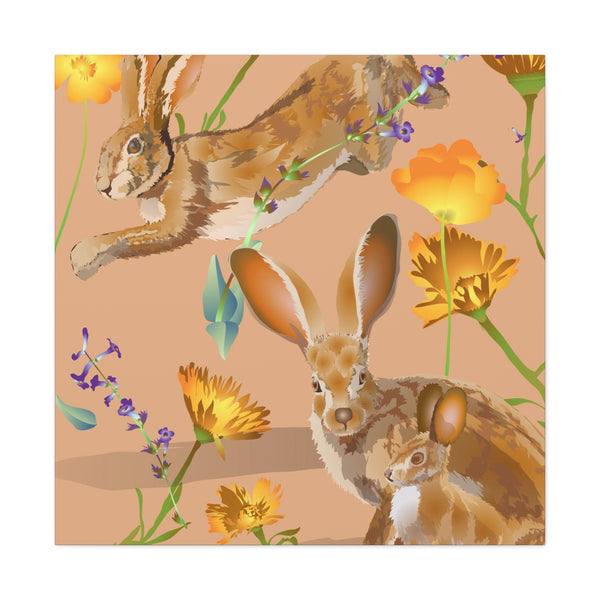Jackrabbits Canvas Gallery Wraps