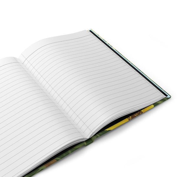 Sunflower Fairy Hardcover Journal Matte