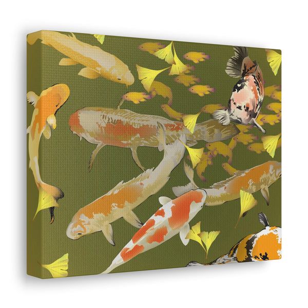 Koi Canvas Gallery Wraps