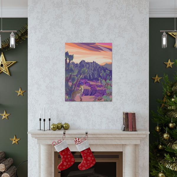 Castle Mountains Canvas Gallery Wraps