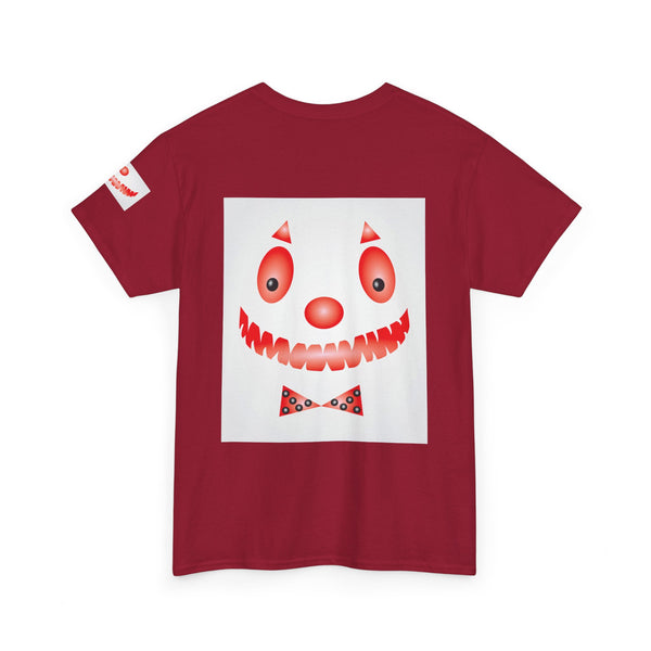 Clown Mask Unisex Heavy Cotton Tee