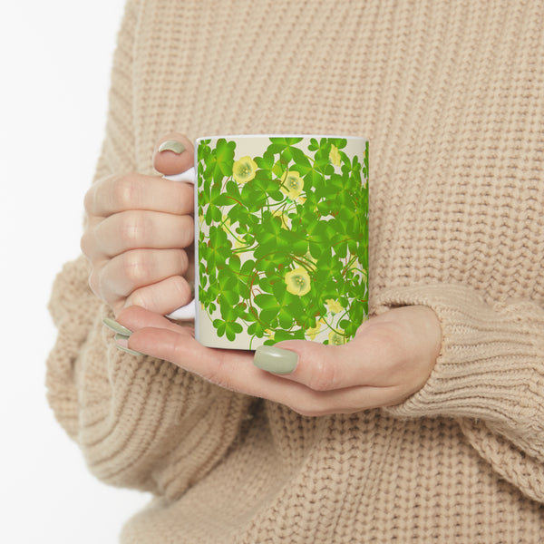 Clover Ceramic Mug 11oz