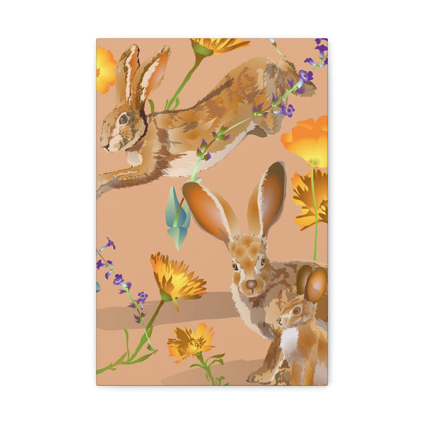 Jackrabbits Canvas Gallery Wraps
