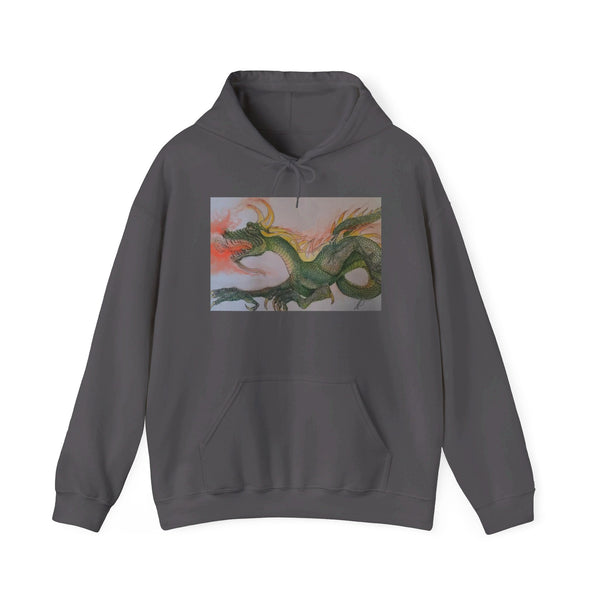 Doodle Dragon Unisex Heavy Blend™ Hooded Sweatshirt
