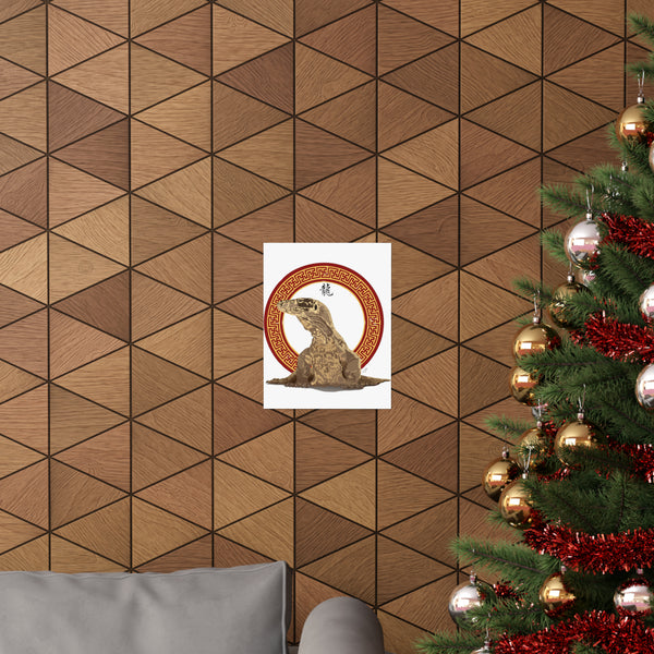 Komodo Dragon Premium Matte vertical posters