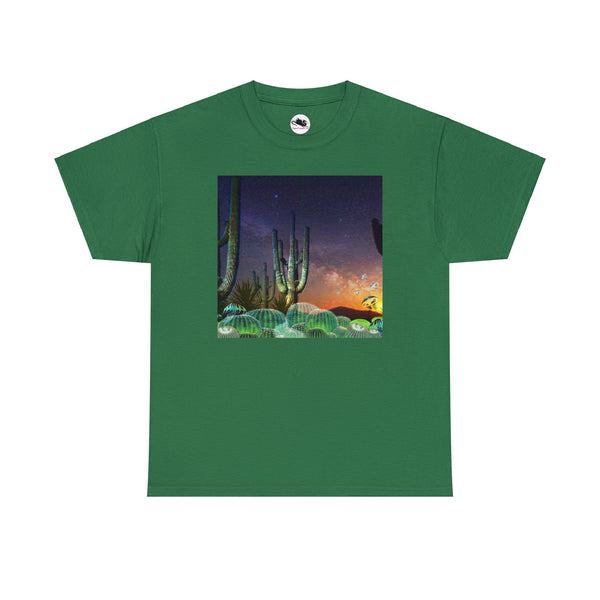 Cactus Glow Unisex Heavy Cotton Tee