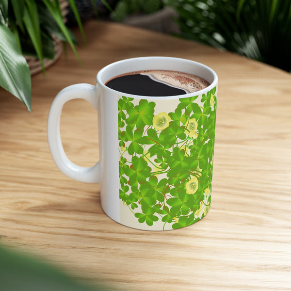 Clover Ceramic Mug 11oz