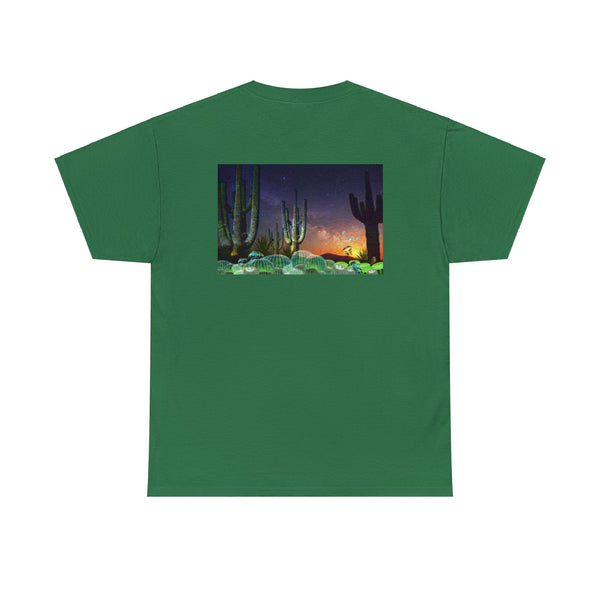 Cactus Glow Unisex Heavy Cotton Tee
