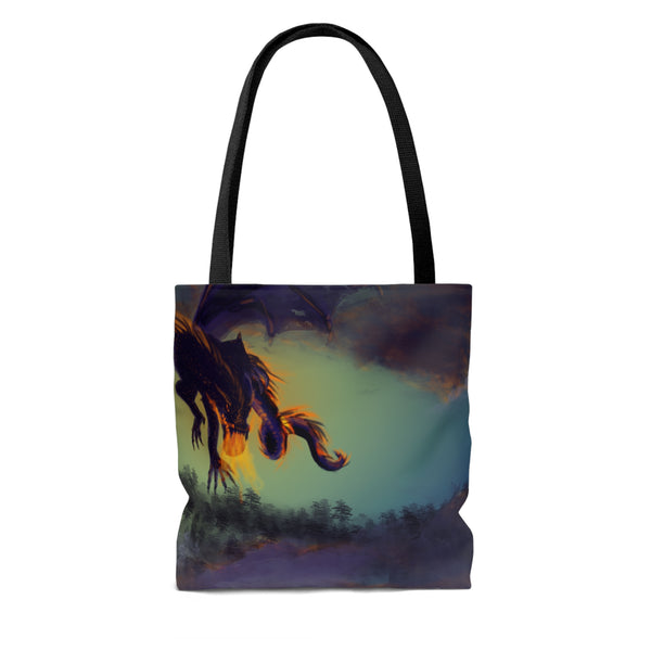 Dragon AOP Tote Bag