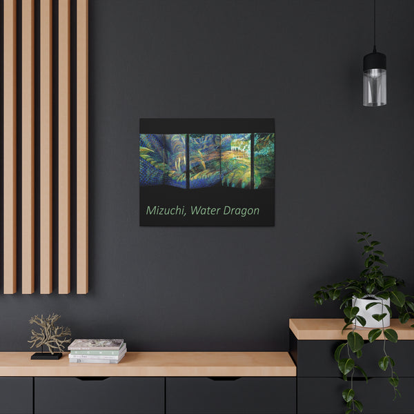 Water Dragon Canvas Gallery Wraps