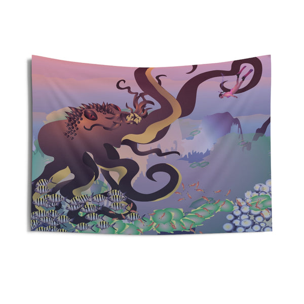 Kracken Indoor Wall Tapestries