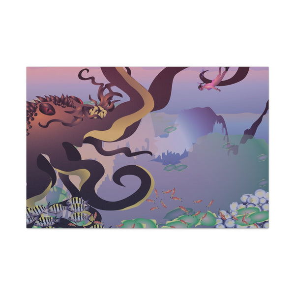 Kracken Canvas Gallery Wraps