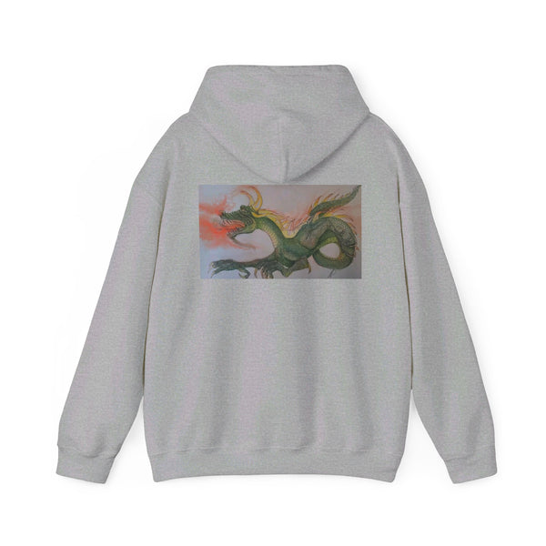 Doodle Dragon Unisex Heavy Blend™ Hooded Sweatshirt