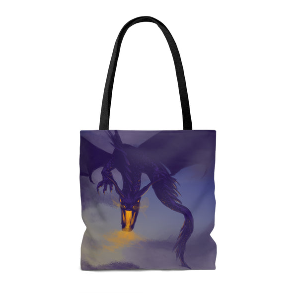 Fire Dragon AOP Tote Bag