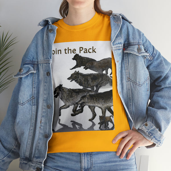 Join The Pack Unisex Heavy Cotton Tee