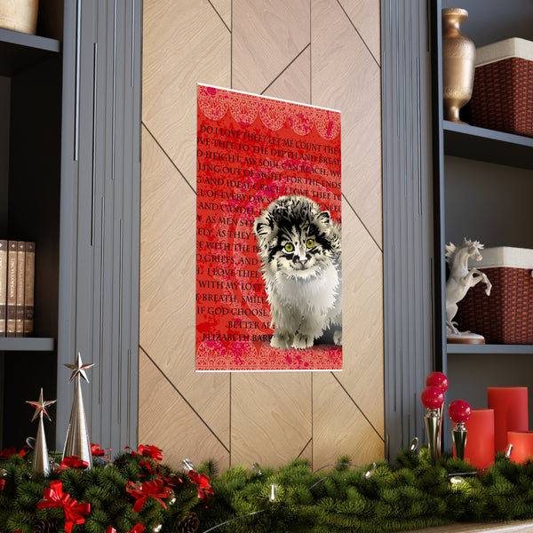 Pallas Cat Love Premium Matte vertical posters