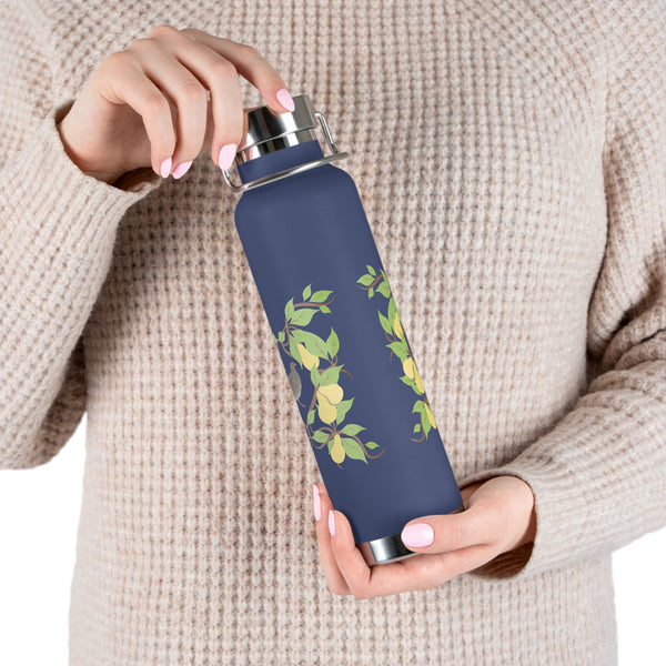 Partridge N Pear Copper Vacuum Insulated Bottle, 22oz