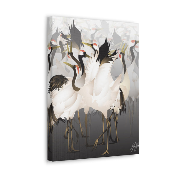 Lucky Cranes Canvas Gallery Wraps