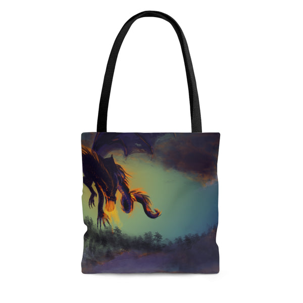 Dragon AOP Tote Bag