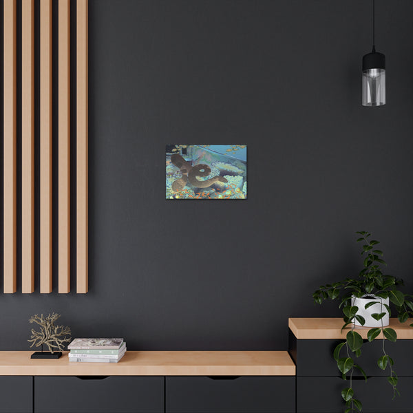 Sea Snake Canvas Gallery Wraps