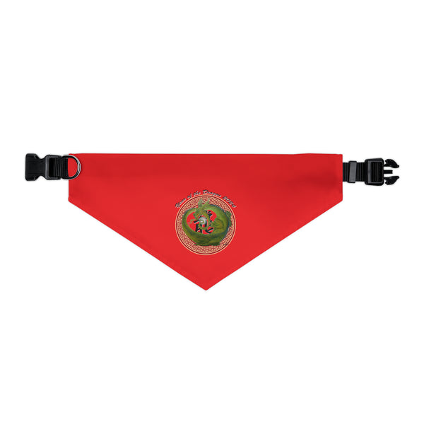 Lunar Dragon Pet Bandana Collar