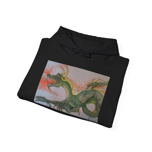 Doodle Dragon Unisex Heavy Blend™ Hooded Sweatshirt
