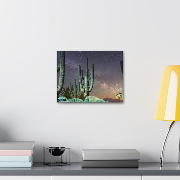 Cactus Glow Gallery Wraps