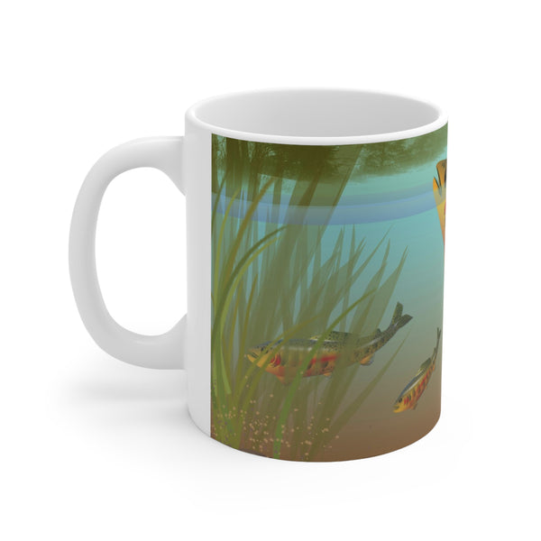 Golden Trout Ceramic Mug 11oz