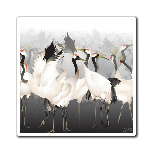 Lucky Cranes Magnet