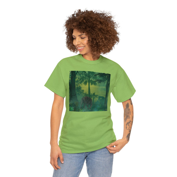 Jungle Panther Unisex Heavy Cotton Tee